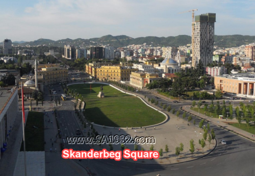 ‪Skanderbeg Square