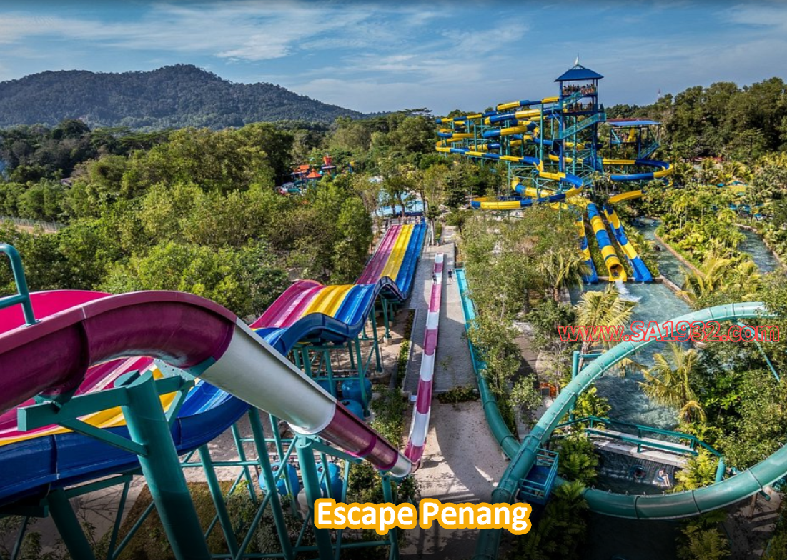 Escape Penang منتزة مائي للعائلات والاطفال بينانغ