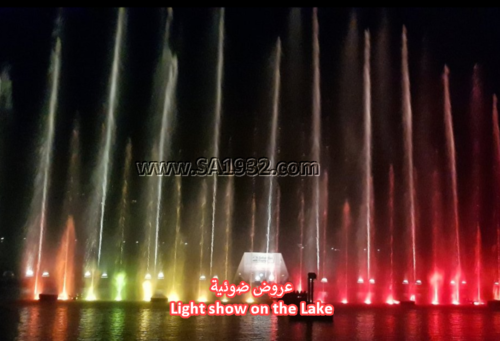 ‪Light show on the Lake‬ 