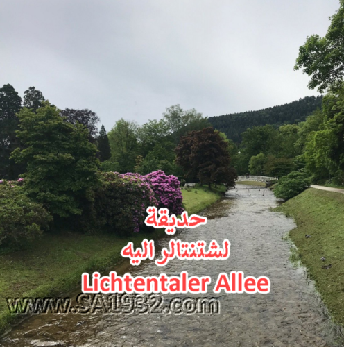 لشتنتالر اليه Lichtentaler Allee