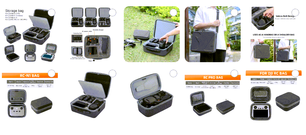متجر متخصص بالأكسسوارات لطائرات الدرون خاصة حقائب الدرون