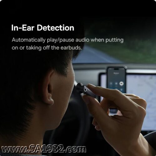 Baseus CM10 Single-Side Earphone Bluetooth 5.3 Dual Mic