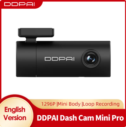 DDPAI WiFi Car DVR Mini Pro HD Night Vision 1296P Dash Cam Recorder