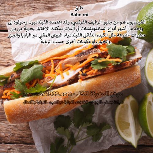 طبق Bahn mi أشهر ساندويتش في فيتنام تعرف عليه من هنا