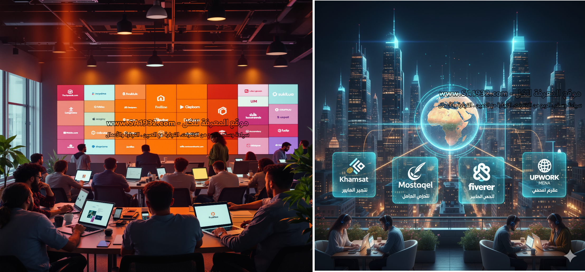 منصات موثوقة للعمل الحر في الوطن العربي