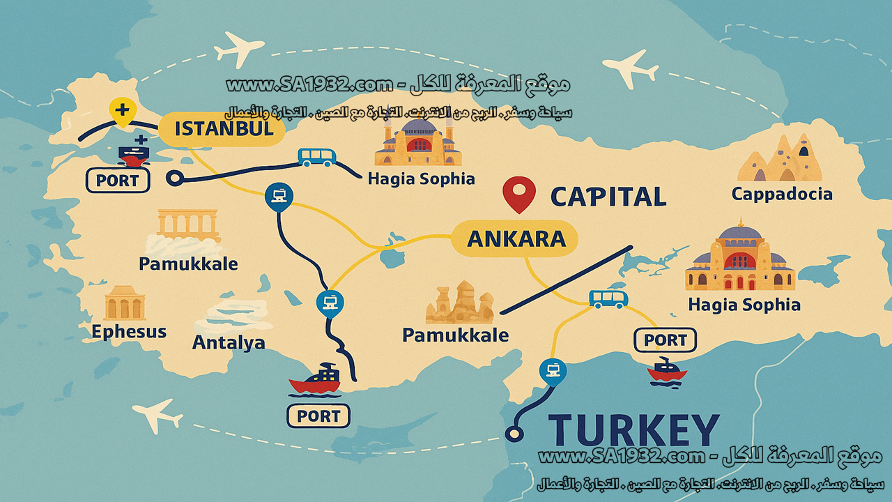 السياحة في إسطنبول 2025، تأشيرة تركيا للخليجيين، الليرة التركية، آيا صوفيا، البازار الكبير، أرخص طيران إلى إسطنبول، الأمان في إسطنبول