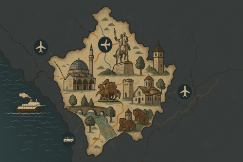 السياحة في كوسوفو 2025، تأشيرة كوسوفو للخليجيين، بريشتينا، بريزرن، العملة في كوسوفو (اليورو)، جبال شار، أمان كوسوفو، السفر إلى البلقان