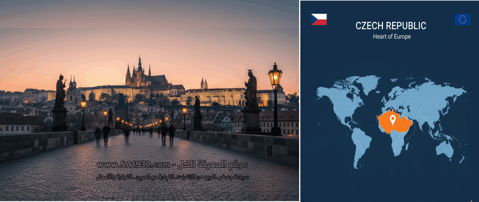 التشيك للمسافر الخليجي, السفر إلى براغ 2025, تأشيرة التشيك للخليجيين, أرخص طيران لبراغ, الكورونا التشيكية مقابل الريال, السياحة في كارلوفي فاري, قلعة براغ, الأمان في براغ.