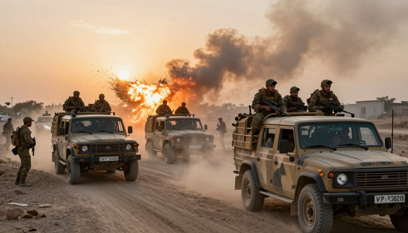 هجوم على قائد الفرقة التانية ألوية العمالقة