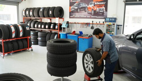 تحليل جدوى مشروع محل تغيير إطارات السيارات