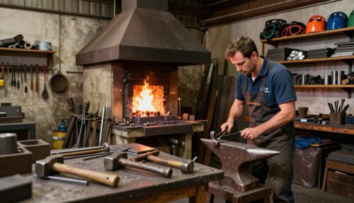 دراسة جدوى ورشة حدادة