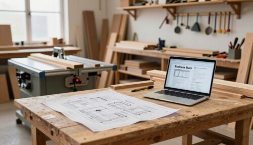 دراسة جدوى ورشة نجارة