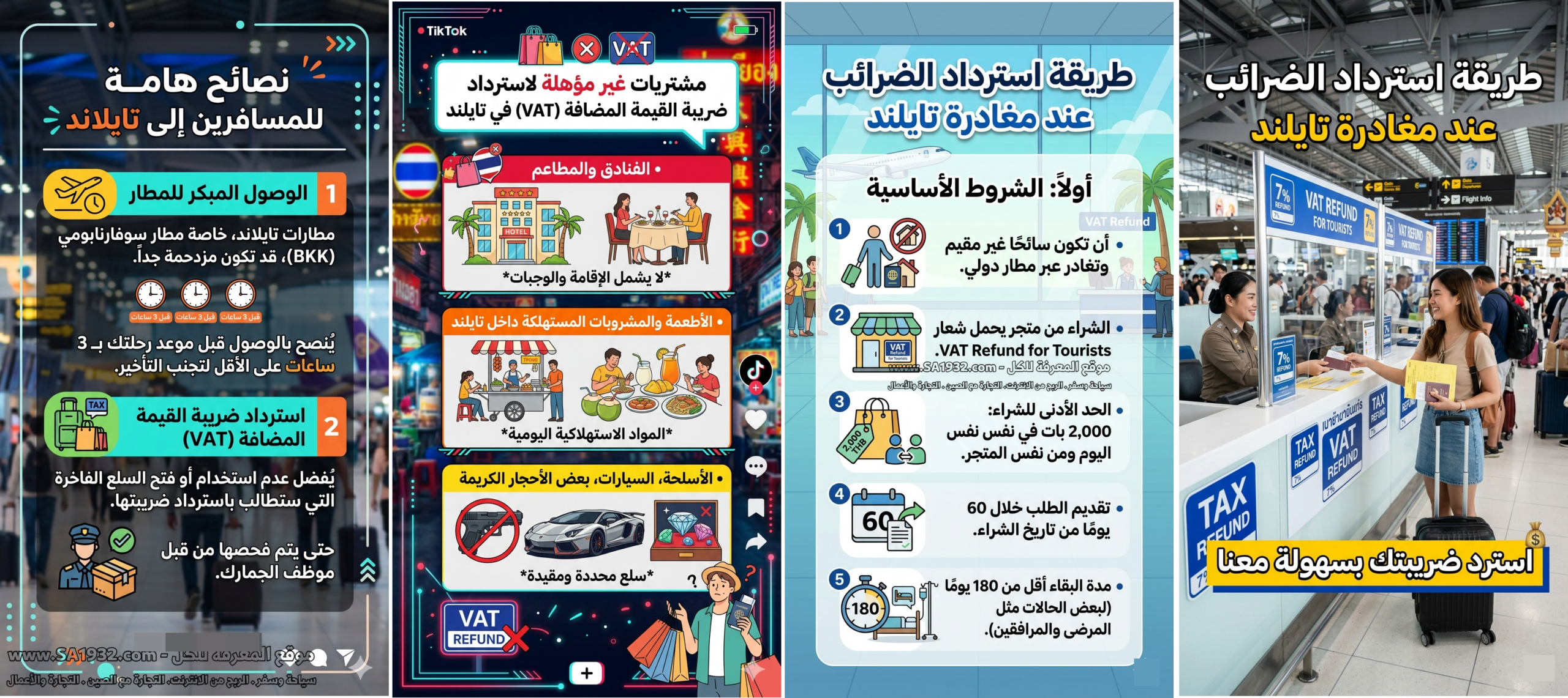 استرجاع ضريبة تايلند, VAT refund Thailand, كيفية استرداد الضريبة في تايلند, استرداد ضريبة المطار تايلند, Thailand tourist refund, شروط استرجاع ضريبة تايلند, VAT refund for tourists, تايلند الضريبة للسياح, استرجاع الفاتورة التايلندية, المطار الجديد سوفارنابومي