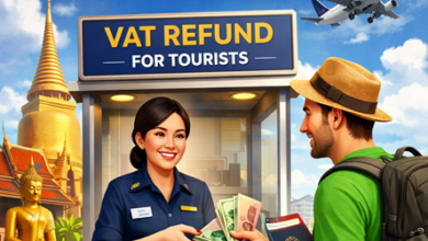 استرجاع ضريبة تايلند, VAT refund Thailand, كيفية استرداد الضريبة في تايلند, , شروط استرجاع ضريبة تايلند, المطار الجديد سوفارنابومي
